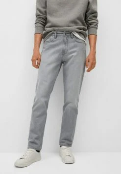 Mango BOB - Jeans Straight Leg - Grigio Denim | Herren