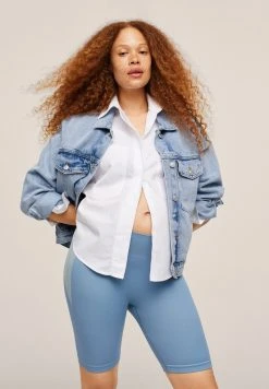 Mango Kurze Sporthose - Aqua Green | Damen