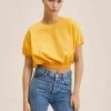Mango CAPRIL H - Bluse - Mustard | Damen