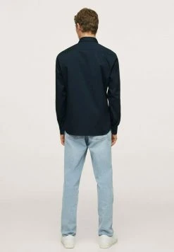 Mango Businesshemd - Dunkles Marineblau | Herren -Mango Populaire Boutique 5f44467d419b4e28b41254da88a0d855
