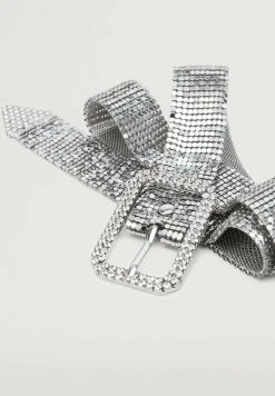 Mango Damen MALLI - Gürtel - Silber -Mango Populaire Boutique 5f49e955326c4051a4bf713a7771417b