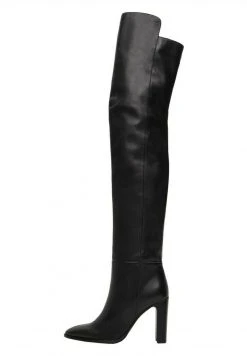 Mango Damen WIDE - Overknees - Noir