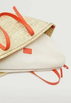 Mango PAUL - Shopping Bag - Orange | Damen -Mango Populaire Boutique 601fc9a33cce4430bf17d279eba201c2