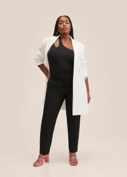 Mango FORMAL - Stoffhose - Noir | Damen -Mango Populaire Boutique 603bfa480efc4f72918d8e36b1fe6418