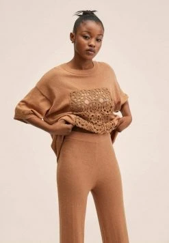 Mango MEDUSA - Stoffhose - Brown | Damen -Mango Populaire Boutique 610d6a70aac44f55b5dcfbf8dd2a5572