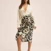 Mango MARGA L - Wickelrock - Zwart | Damen -Mango Populaire Boutique 616479db776e4f4f9bcfb704d9042ecf