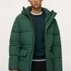 Mango Wintermantel - Dark Green | Herren