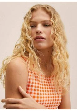 Mango LONIS - Etuikleid - Orange | Damen -Mango Populaire Boutique 61c3402805744d76a8f1b6cb2068fd27