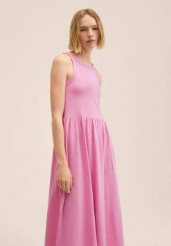 Mango SANDO - Strickkleid - Pink | Damen -Mango Populaire Boutique 62497b3ecd8f4251862cb8c78184a84a