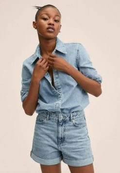Mango MOM - Jeans Shorts - Middenblauw | Damen