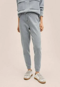 Mango PIQUE - Jogginghose - Mottled Grey | Damen