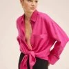 Mango WORK - Hemdbluse - Pink | Damen -Mango Populaire Boutique 62d9c625e6374a99b3931f67a5b2d67e