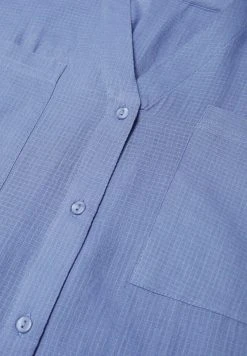 Mango Bluse - Blauw | Damen -Mango Populaire Boutique 62e5f5beaf88456ebafb3985a57215d0