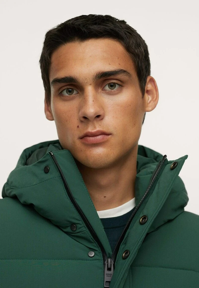 Mango Wintermantel - Dark Green | Herren 6 Mango Wintermantel - Dark Green | Herren – Bild 4