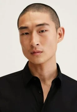 Mango EMOTION - Hemd - Black | Herren -Mango Populaire Boutique 63052d2618f3443cb1f56e7444f4008c