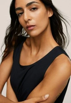 Mango CAMI - Top - Zwart | Damen -Mango Populaire Boutique 6306dd0f9b344f239bb62ba55e0579a7