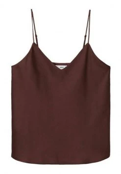 Mango Damen GLORIA - Top - Chocoladebruin -Mango Populaire Boutique 630fbb447c1d4c7daa754e74df6f7685