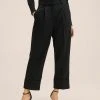 Mango LISBOA - Stoffhose - Schwarz | Damen -Mango Populaire Boutique 6319e8e9c589430aa4b722acd0c94646