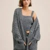 Mango Strickjacke - Mottled Dark Grey | Damen 1 Mango Strickjacke - Mottled Dark Grey | Damen -Mango Populaire Boutique 6361e81dfc524ac8a116d90ad9bc3f44