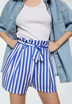 Mango ANA - Shorts - Blau | Damen -Mango Populaire Boutique 63cac373045a416daac111fca3654e15