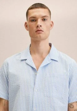 Mango MAR - Hemd - Blauw | Herren -Mango Populaire Boutique 64d1e59d1311435ca8b90941eb6454e4