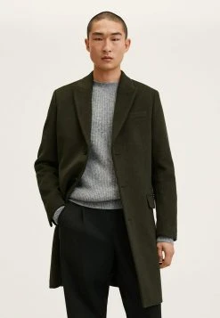 Mango SALERNO-I - Klassischer Mantel - Khaki | Herren