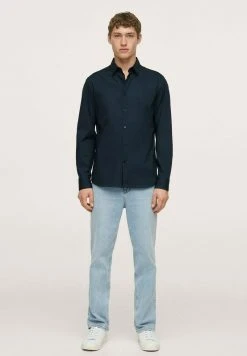 Mango Businesshemd - Dunkles Marineblau | Herren -Mango Populaire Boutique 65e2c75a9f9849ebb6c083b6d79065b2