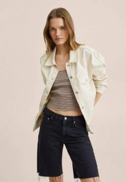 Mango DAFNE - Jeansjacke - Ecru | Damen