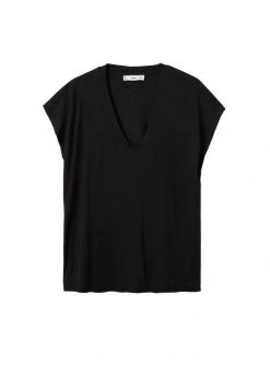 Mango VISCA - T-Shirt Basic - Zwart | Damen 13 Mango VISCA - T-Shirt Basic - Zwart | Damen -Mango Populaire Boutique 665a28baf0954760906842180143f302