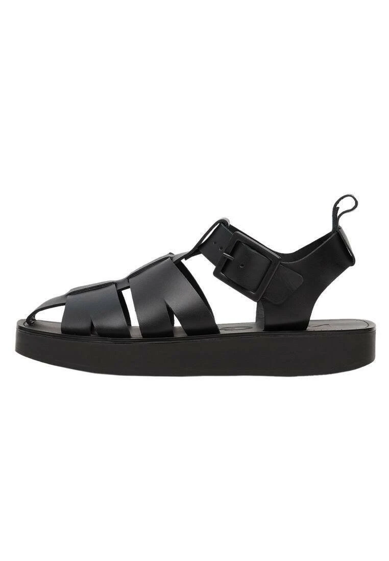Mango Damen MAR - Plateausandalette - Zwart 3 Mango Damen MAR - Plateausandalette - Zwart