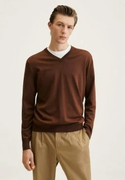 Mango WILLYV - Strickpullover - Kupfer | Herren