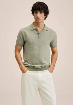Mango TITAN-I - Poloshirt - Khaki | Herren