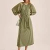Mango CALDA A - Freizeitkleid - Olive Green | Damen -Mango Populaire Boutique 67167a85896c4b1fb60701a4359ef47e