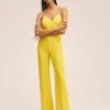 Mango JESS - Jumpsuit - Yellow | Damen -Mango Populaire Boutique 678a074cf3da45dca49155fcf355e11f