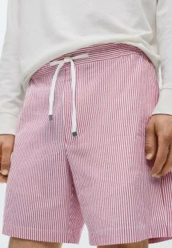 Mango BLANK - Shorts - Rouge | Herren -Mango Populaire Boutique 6814ea5200154cdc9a1f8f13846ab294