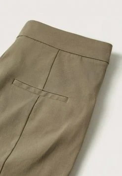 Mango Stoffhose - Kaki | Damen -Mango Populaire Boutique 6851198c841e4bc49cd95ee4192bb2a0