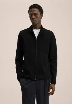 Mango LUXUSC - Strickjacke - Zwart | Herren -Mango Populaire Boutique 68b60210d26d482490963000b91abd42