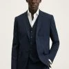 Mango BRASILIA - Anzugsakko - Bleu Marine Foncé | Herren -Mango Populaire Boutique 691f6510b8f34635a940a286ba5084f2