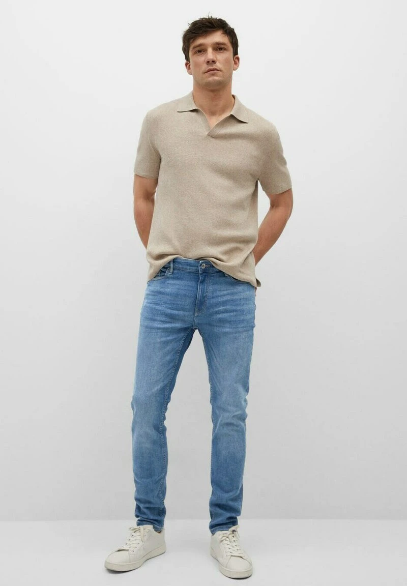 Mango SKINNY - Jeans Slim Fit - Mittelblau | Herren 4 Mango SKINNY - Jeans Slim Fit - Mittelblau | Herren – Bild 2