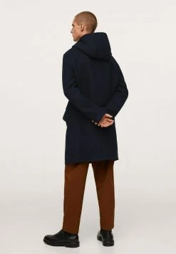 Mango SAVONA - Kurzmantel - Dark Navy | Herren -Mango Populaire Boutique 69d32fce709048919640995eab51fdf8