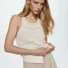 Mango EGIPTO - Top - Ecru | Damen -Mango Populaire Boutique 69e232ab645548258af30f303ed5dee8