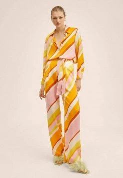 Mango Stoffhose - Orange | Damen -Mango Populaire Boutique 6a399aa1d2064d8f949067696122a0c5