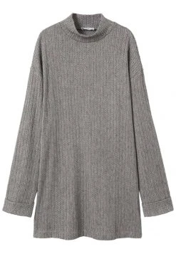 Mango VEGA - Strickkleid - Mottled Grey | Damen -Mango Populaire Boutique 6b3bb8f9235a41d6a1e9b0108e898b12