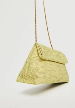 Mango Damen POMPEIA - Clutch - Lime -Mango Populaire Boutique 6baf5f873d9846f2a9174df6f0fdbc3f