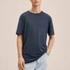 Mango FRANCIS-I - T-Shirt Print - Bleu Indigo | Herren