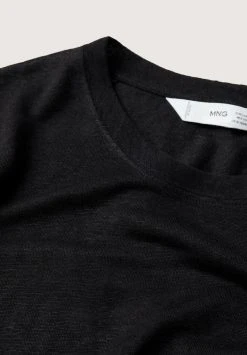 Mango LISINO - T-Shirt Basic - Zwart | Damen -Mango Populaire Boutique 6c82d62b0e7741d8a3340f45860c1aa7