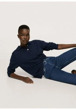 Mango KATOENEN MOM-FIT - Stoffhose - Inktblauw | Damen -Mango Populaire Boutique 6c9c8566b36d4c779ab45aca393a09be