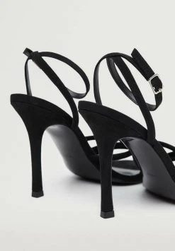 Mango MAYBE - High Heel Sandalette - Black | Damen -Mango Populaire Boutique 6cc2841256e14d718b12589ba38308e1