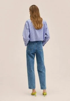Mango JANET - Jeans Straight Leg - Mittelblau | Damen -Mango Populaire Boutique 6ced9a3811434b3a9e27ea4326c92c92