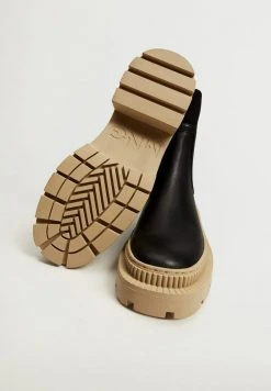 Mango Damen NIT - Stiefelette - Noir -Mango Populaire Boutique 6cee140efc5b4a539c8926efdce3934e